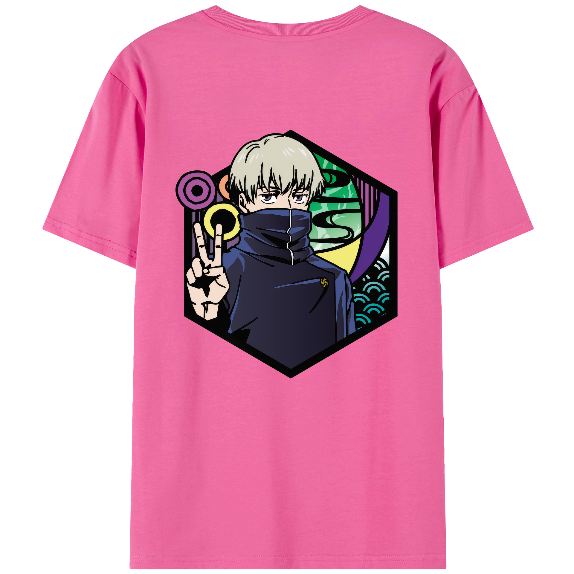 （画像用） 呪術廻戦 Jujutsu Kaisen レディース半袖Tシャツ(バックプリント)
